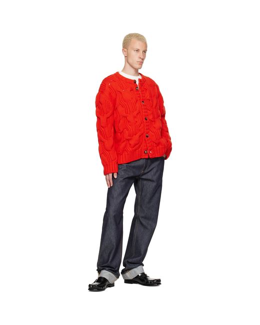 Bottega Veneta Blue Rolled Cuffs Jeans for men
