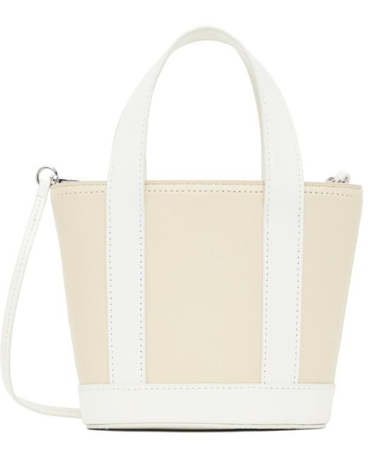 Staud White Off- & Allora Micro Bag
