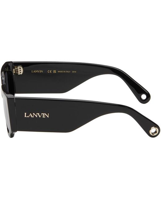 Lanvin Black Future Edition Eagle Sunglasses