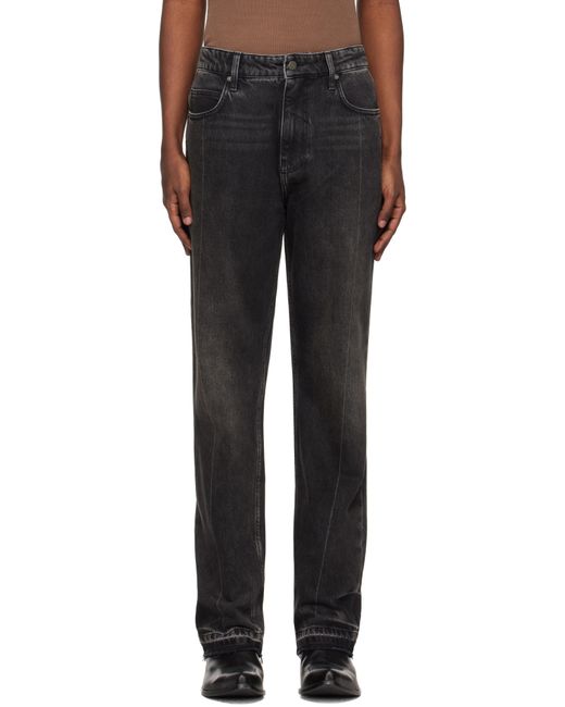 Guess Black Vintage Natural Washed Denim Jeans for men