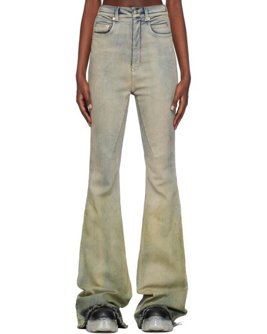 Rick Owens Multicolor Off-white Bolan Jeans