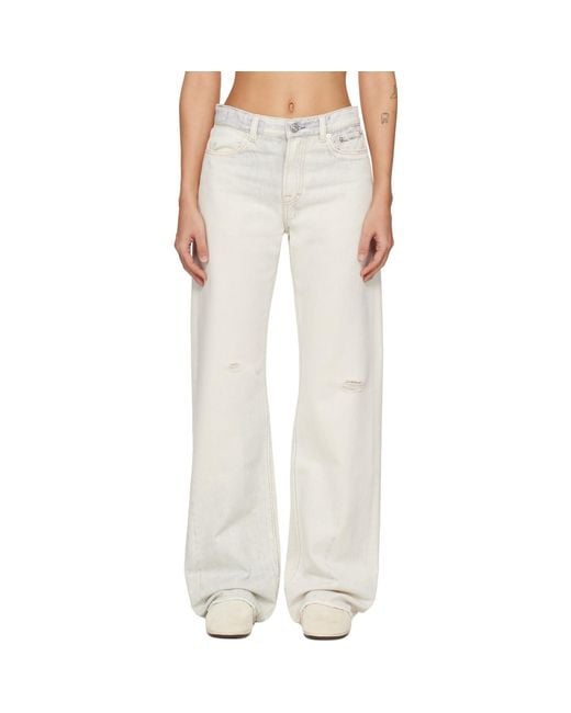 Our Legacy White Off- Wata Cut Jeans