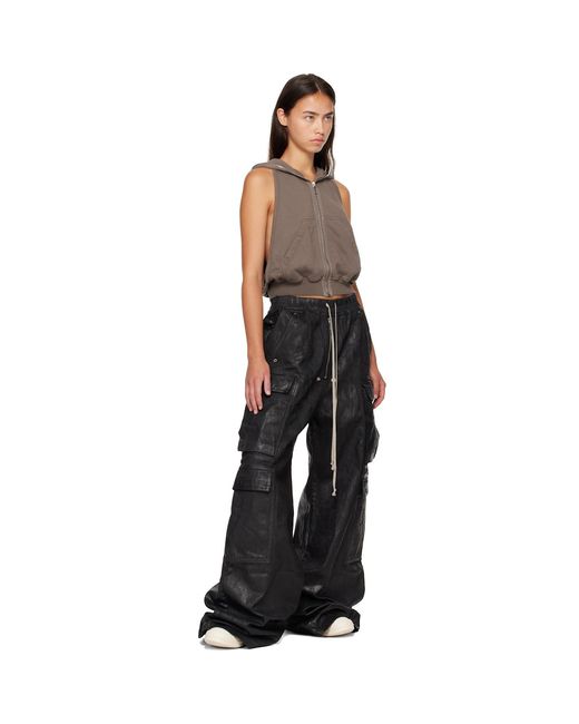 Rick Owens Black Tower Sneaks Sneakers