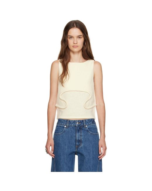 Eckhaus Latta Blue Pallas Tank Top