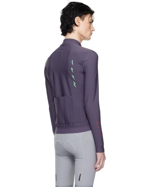 MAAP Blue Level Thermal Ls Jersey 2.0 T-Shirt for men