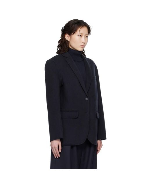 Anine Bing Blue Quinn Blazer