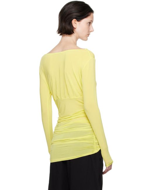 Paloma Wool Yellow Lil Long Sleeve T-shirt