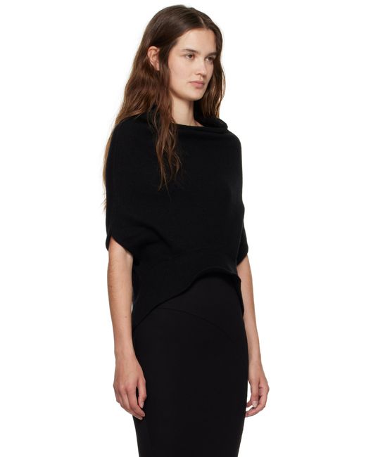 Pull Sans Manches Noir Rick Owens en coloris Black