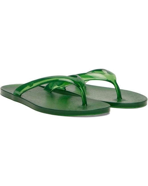 Ancient Greek Sandals Black Jelly Flip-Flops