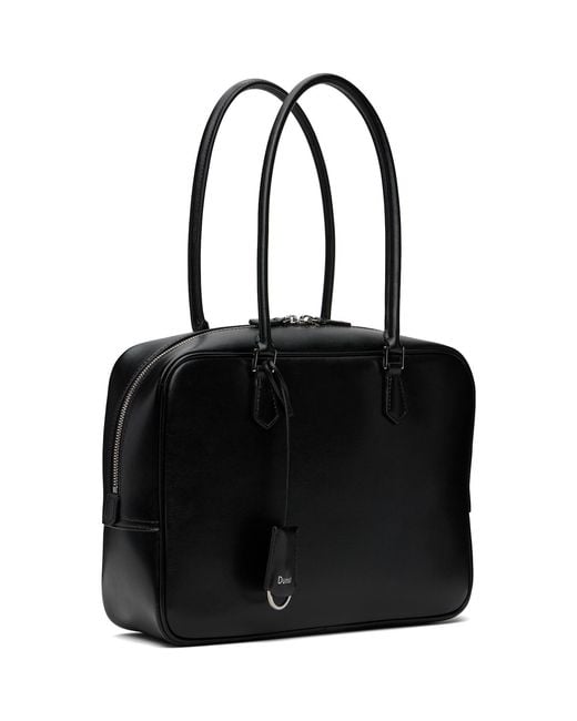 DUNST Black Classic 28 Leather Bag