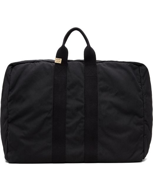 Visvim Black Plura Duffle Bag for men