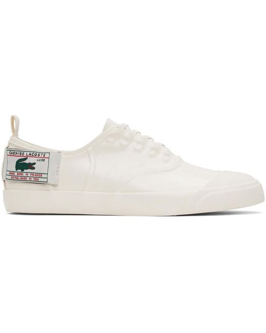 Lacoste Black René Runway Sneakers for men