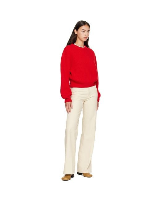 A.P.C. Natural Off- Domino Jeans