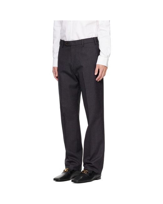 Paul Smith Black Double-Breasted Suit for men