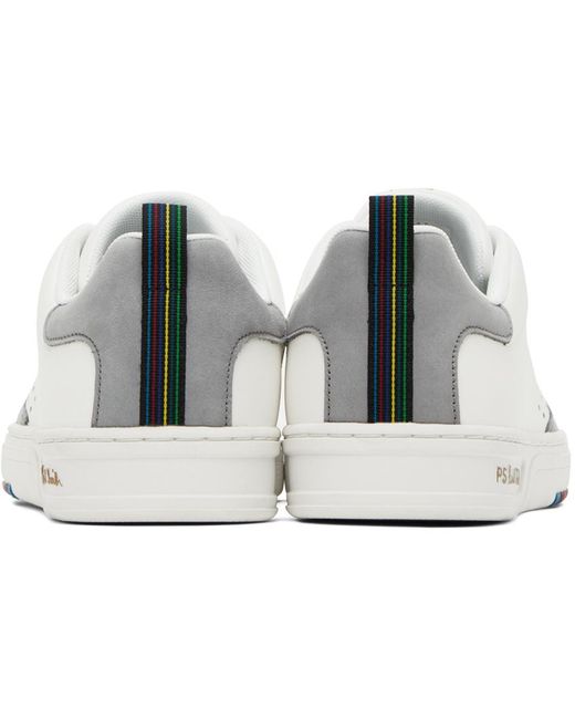 PS by Paul Smith Black White & Gray Cosmo Sneakers for men