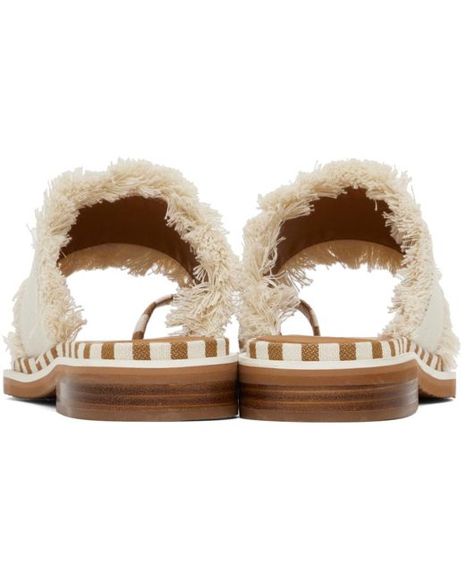 See By Chloé Black Off-white Allyson Sandals