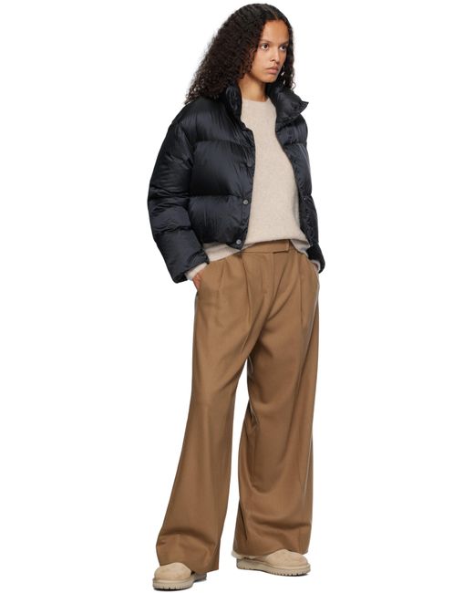 Max Mara ネイビー Ti ダウンジャケット Black