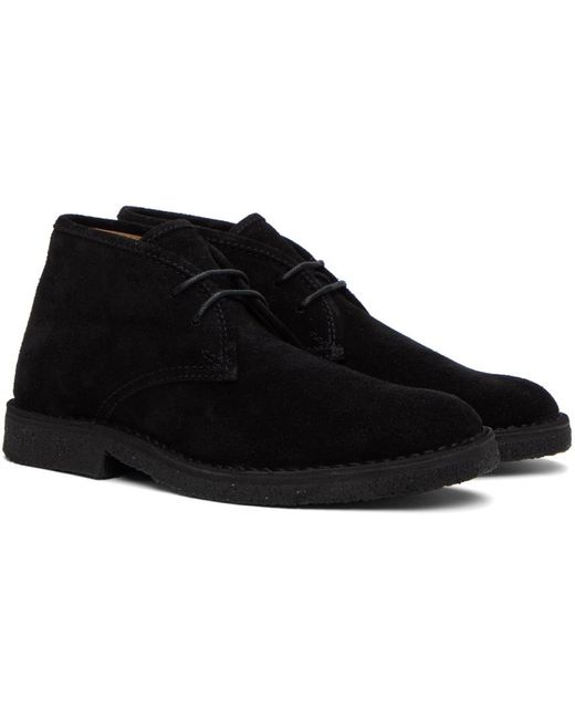A.P.C. Black Theo Boots for men