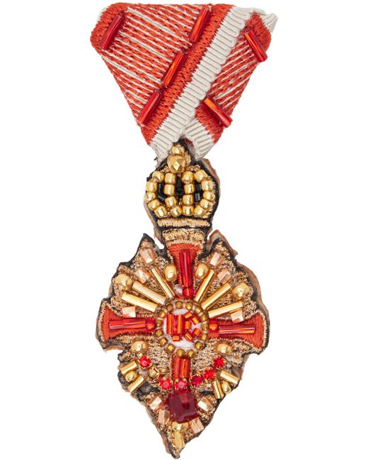 Undercover Red Uc2E1X03 Crown Brooch