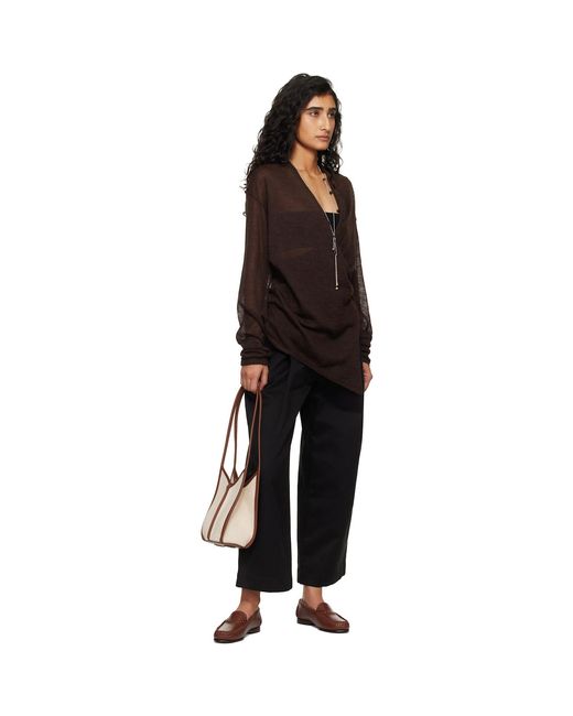 Hereu Black Sastre Supple Shiny Loafers