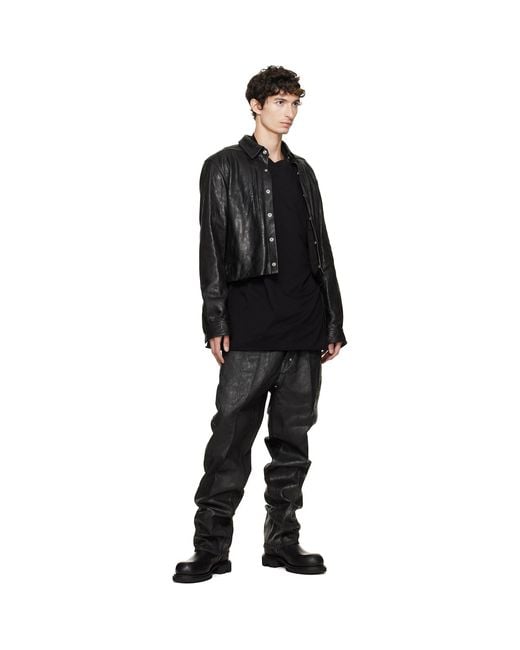 Rick Owens Black Tower Joris Jeans for men