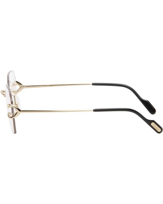 Cartier Black 'Signature C De Glasses for men