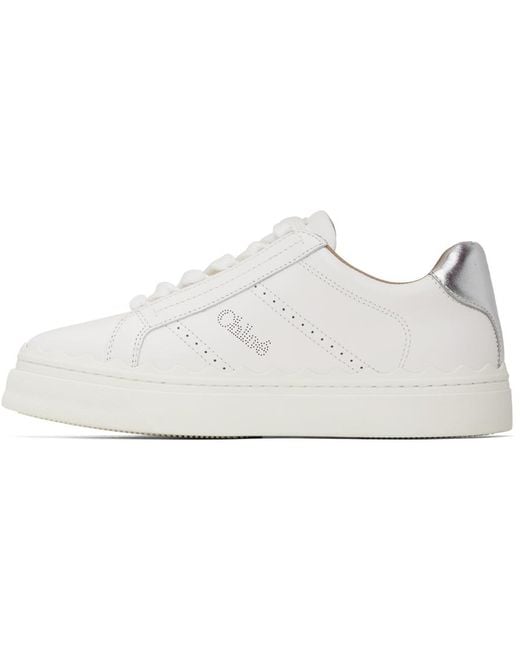 Chloé Black White Lauren Sneakers