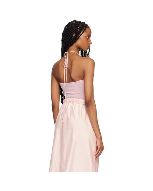 Bec & Bridge Pink Bec + Bridge Esmae Bodysuit