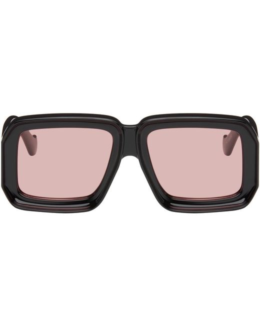 Loewe Black + Paula's Ibiza Square-frame Acetate Sunglasses