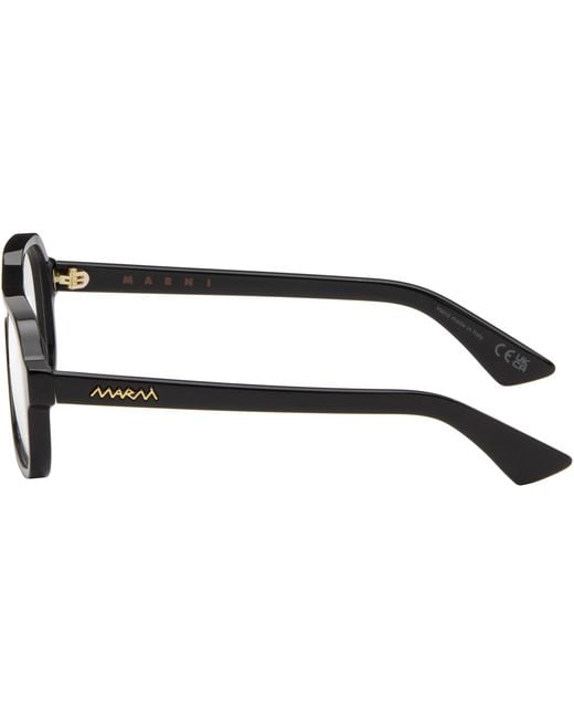 Marni Black Moziqui Glasses for men