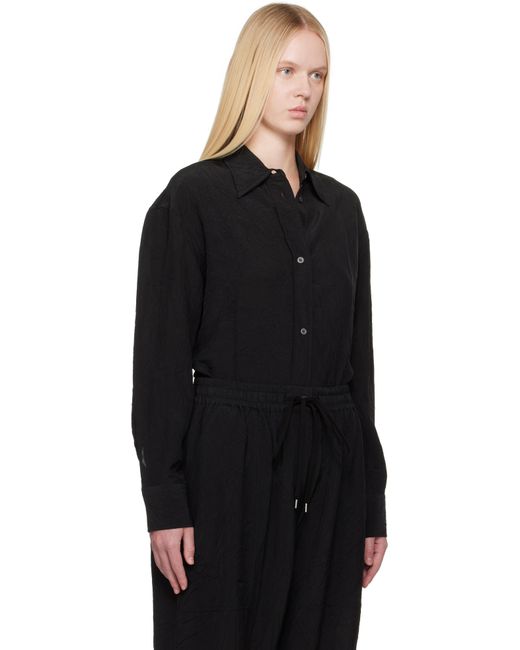 Studio Nicholson ブラック Rouen シャツ Black