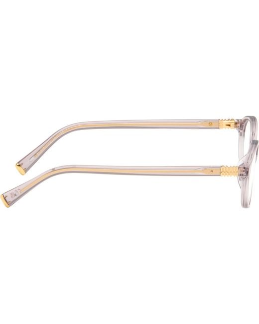 Miu Miu Multicolor Oval Glasses