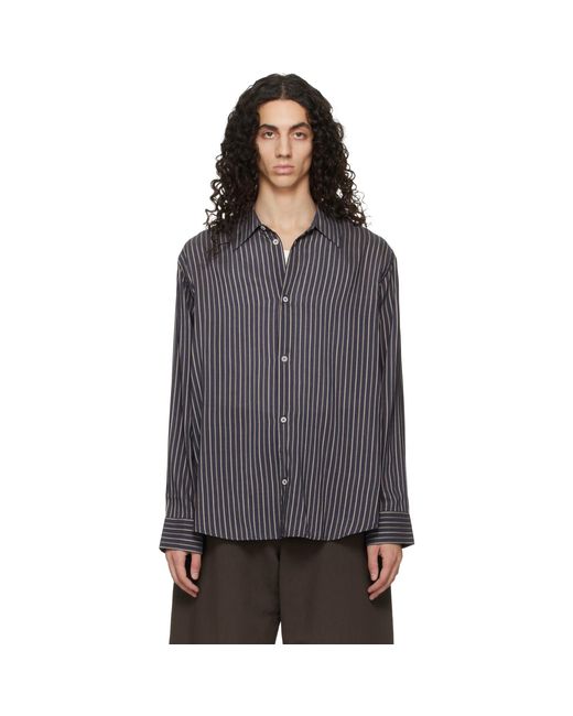 Studio Nicholson Black View Shirt for men