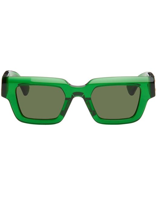 Bottega Veneta Green Hinge Sunglasses for men