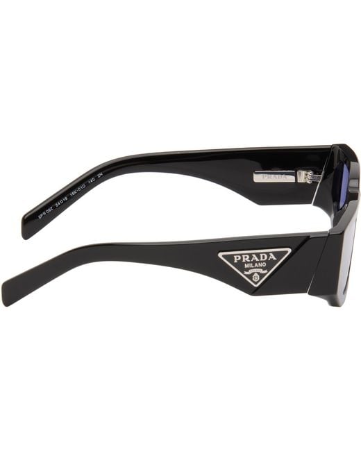 Prada Black Triangle Logo Sunglasses