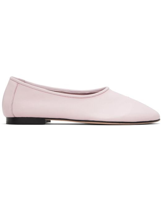 By Far Black Prudence Ballerina Flats