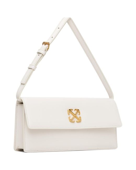 Off-White c/o Virgil Abloh White Jitney 1.0 Shoulder Bag