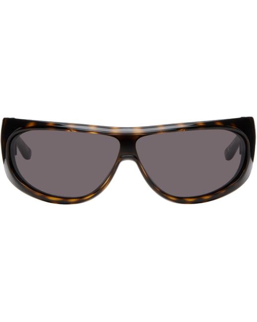 Courreges ブラウン Shadow サングラス Black