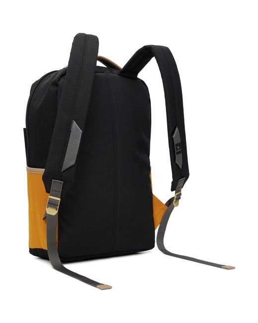 Master Piece Black Link Backpack for men