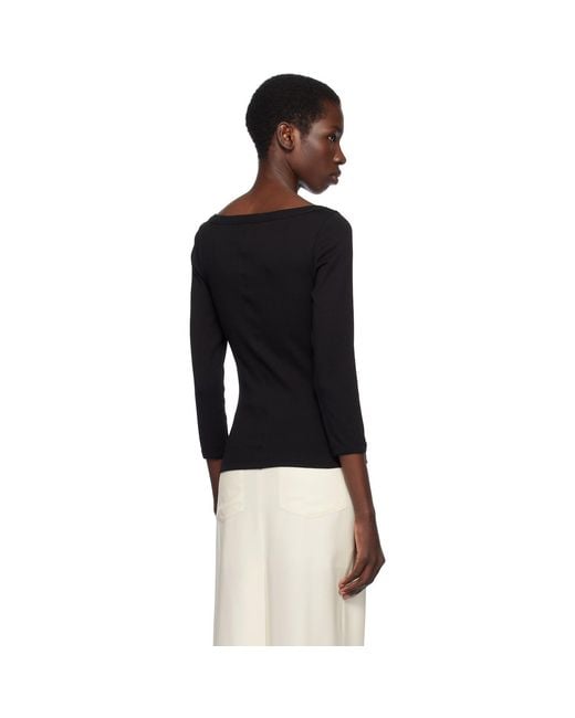 Flore Flore Black Steffi T-Shirt