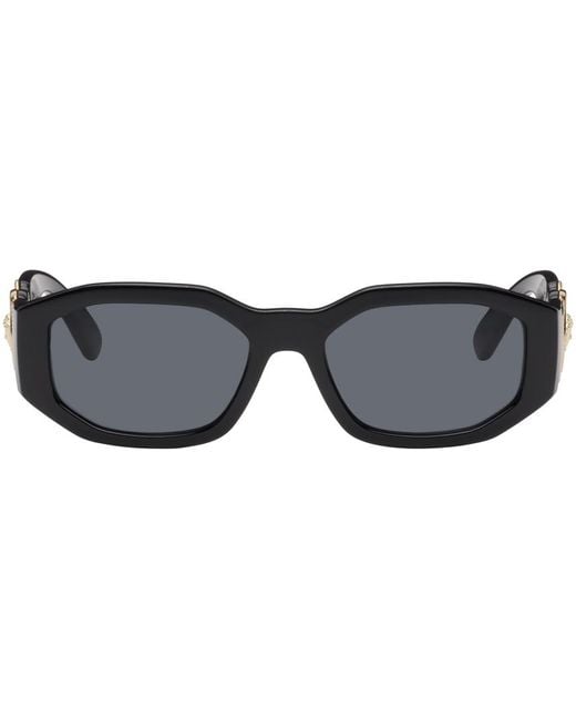 Versace Black Medusa biggie Sunglasses
