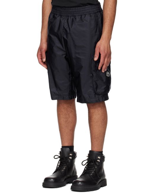 メンズ Moncler Genius Mercedes-Benz By Nigo ネイビー バミューダショーツ Black
