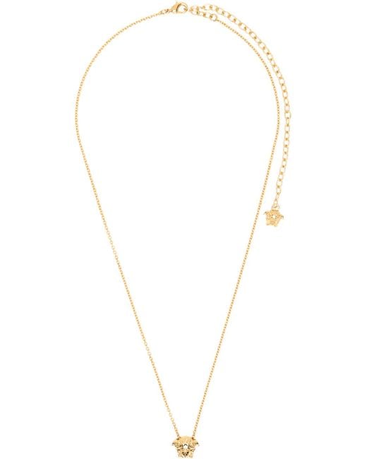 Versace White Gold 'la Medusa' Necklace