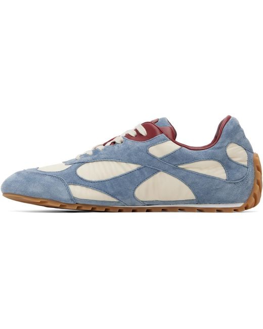 Bottega Veneta Blue Off- Orbit Flash Sneakers for men