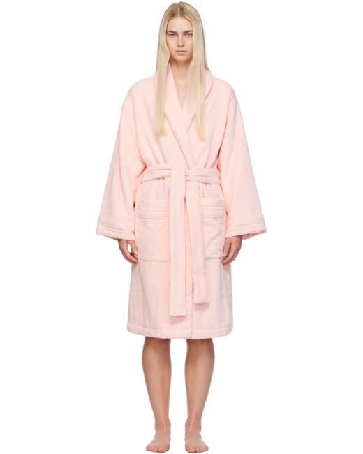 Versace Pink Medusa Robe