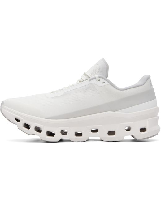 On Shoes White Cloudmster 1 Sneakers for men