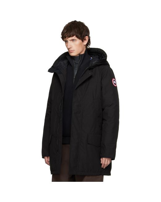 Canada Goose Black Langford Down Jacket for men