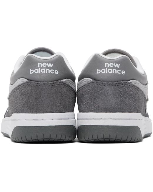 New Balance Black Gray 480 Sneakers for men