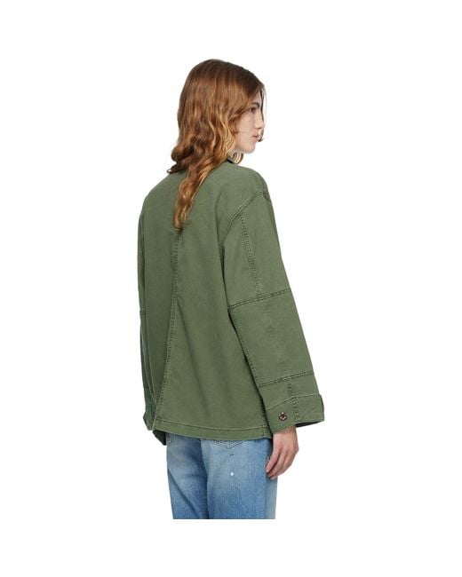 Jeanerica Green Lucy Jacket