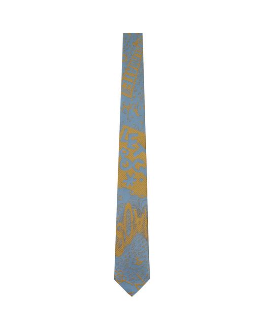Vivienne Westwood Blue 7Cm 'Rock' Tie for men
